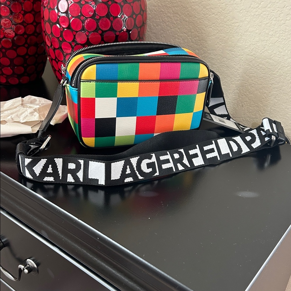 KARL LAGERFELD PARIS Maybelle Crossbody NWT - Picture 12 of 17